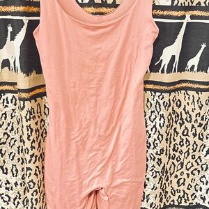 Bumpsuit Chic Pink Women's Bodysuit